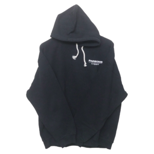 Gildan Black Text Printed Kangaroo Pocket Hoodie | Sweat Jersey