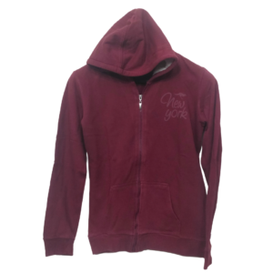 Kangaroos Maroon Zipper Hoodie | Sweat Jersey