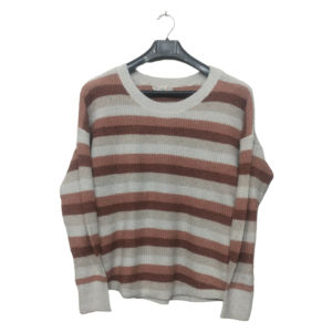 Pink Republic Multicolor Lining Sweater | Woolen Fabric | High Quality Premium | Short Length