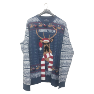 American Rag Blue & White Sweater | Jersey Fabric | High Quality Premium