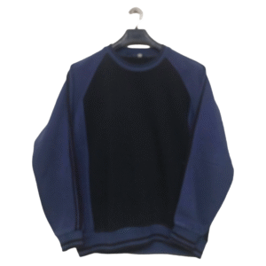 Lunda.Pk Black & Dark Blue Plain Sweatshirt | Sweat Jersey