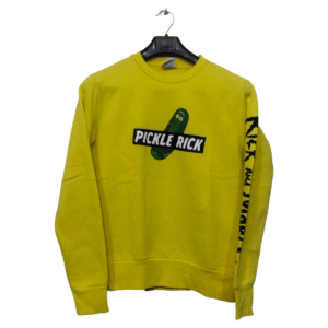 Rick & Morphy Lemon Yellow Sweatshirt | Sweat Jersey