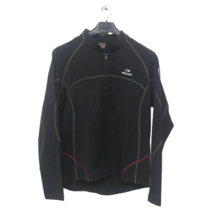 Eider Black Sleeve Printed Sweatshirt | Sweat Jersey