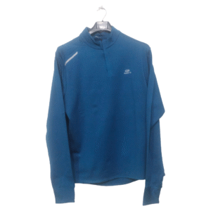 Klengi Shinny Blue Zipper Shirt | Satan Jersey