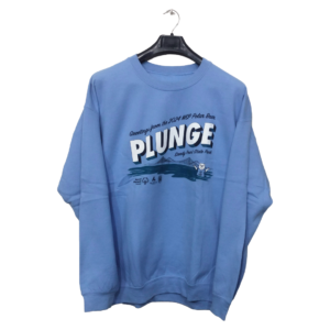 Plunge Blue Both Side Printed Sweatshirt | Sweat Jersey