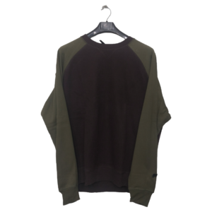 Fablatic Olive Green & Brown Sweatshirt | Sweat Jersey