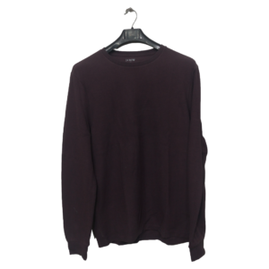 J.Crew Purple Plain Sweatshirt | Cotton Jersey