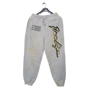 H&M Gradient Colour Printed 2 Pockets Elastic Bottom Trouser | Sweat Jersey