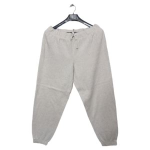 I&G Off White 2 Pockets Elastic Bottom Trouser | Fleece Fabric