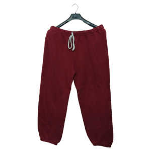 Colsie Red 2 Pockets Elastic Bottom Trouser | Sweat Jersey