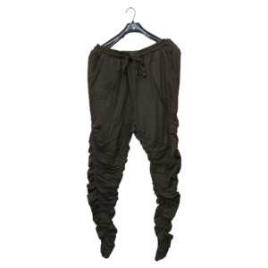 Fashion Nova Olive Green 2 Pocket Designer Trouser | Cotton Jersey