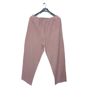 Architect Candy Pink Zipper Pocket Straight Bottom Trouser | Cotton Jersey
