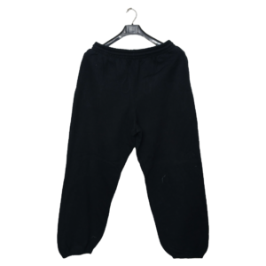 Fruit & Looms Black 2 Pockets Elastic Bottom Trouser | Sweat Jersey