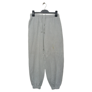 Garage Ash Grey 2 Pockets Elastic Bottom Trouser | Sweat Jersey