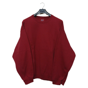 Lunda.Pk Red plain Sweatshirt | Fleece Fabric