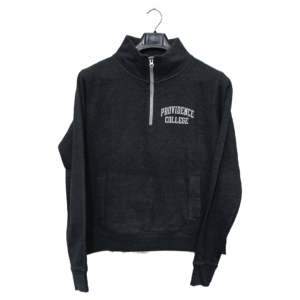 Providence Charcoal Grey 2 Side Pockets Zipper Sweatshirt | Sweat Jersey