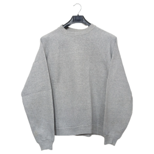 Hanes ash Grey Plain Sweatshirt | Sweat Jersey