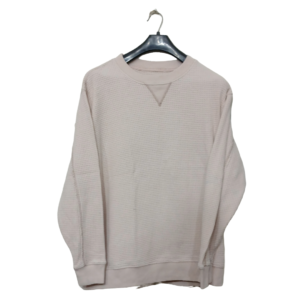 Lunda.Pk Baby Pink Self knitted Sweatshirt | Knitted Jersey