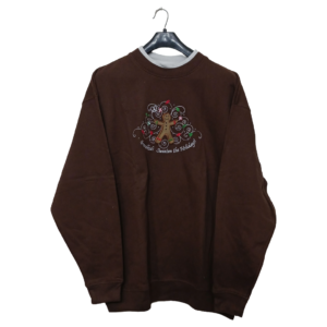 M&C Chocolate Brown Printed Sweatshirt | Sweat Jersey